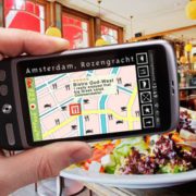 restaurant finder on the smartphone